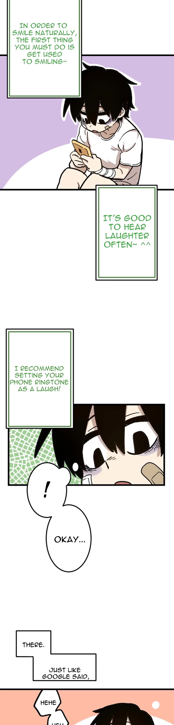 Suicide Boy Chapter 59 page 17 - Chapter 59: I Want To Smile