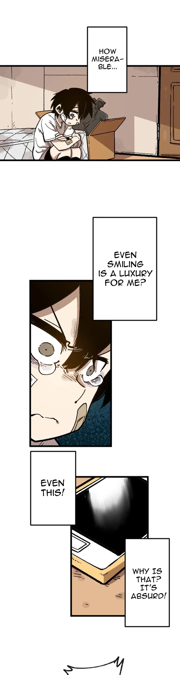 Suicide Boy Chapter 59 page 20 - Chapter 59: I Want To Smile