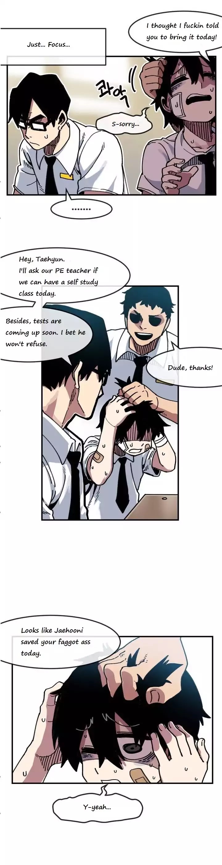 Suicide Boy Chapter 6 page 8 - Chapter 6: Model Student 2