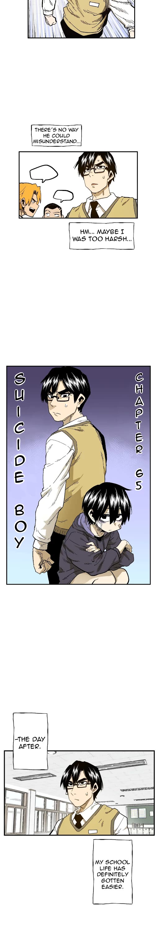 Suicide Boy Chapter 65 page 4 - Chapter 65: The Person Named Kim Jae Hoon 2