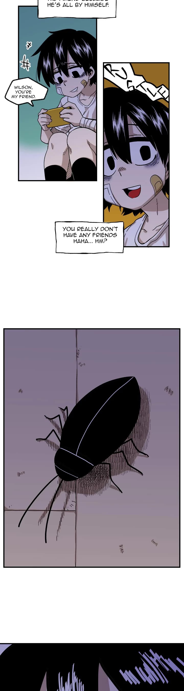 Suicide Boy Chapter 68 page 14 - Chapter 68: Hooni's Castaway Diary 1