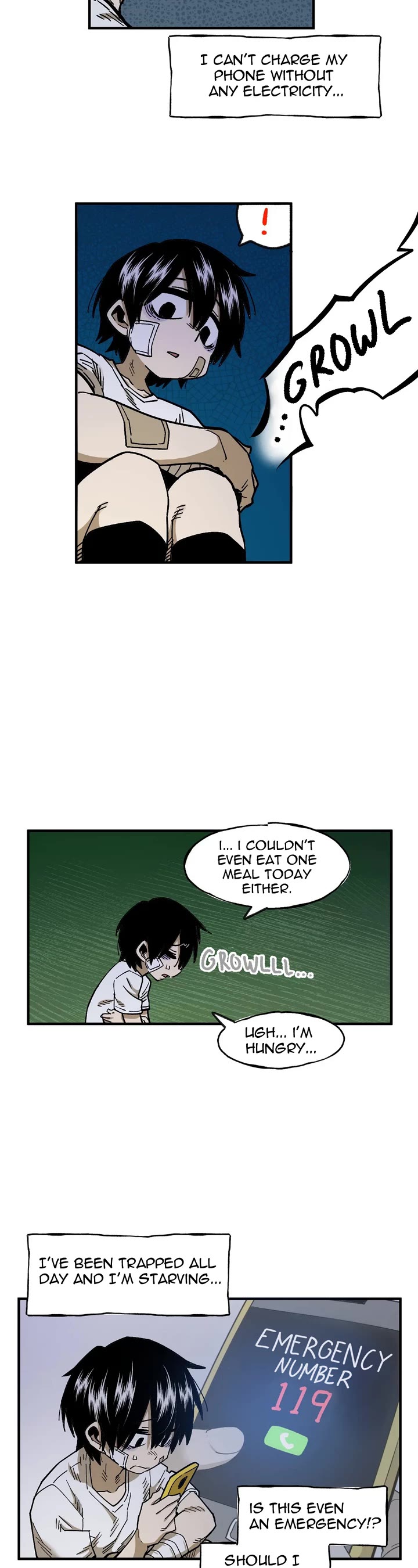 Suicide Boy Chapter 69 page 15 - Chapter 69: Hooni's Castaway Diary 2
