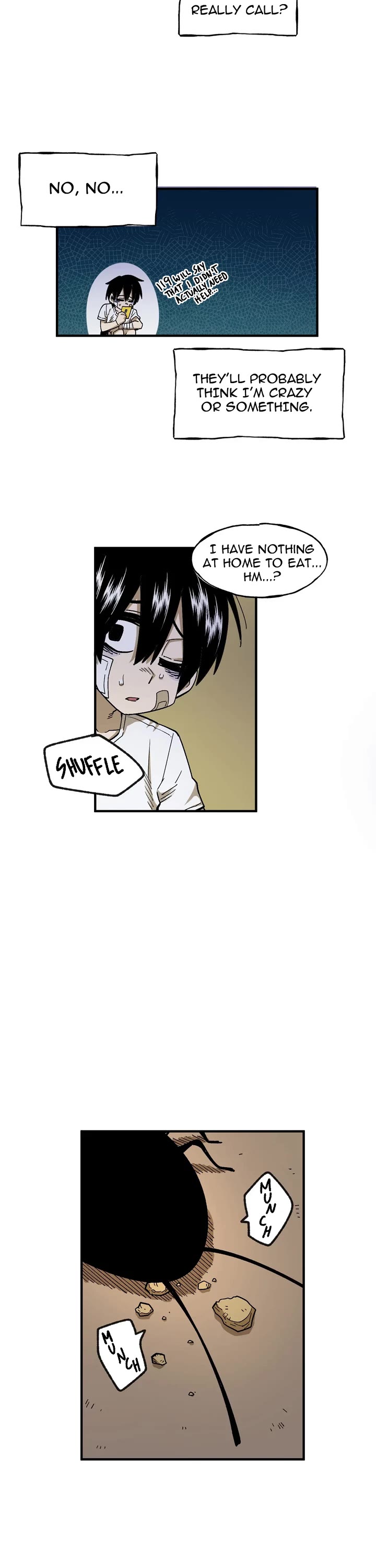Suicide Boy Chapter 69 page 16 - Chapter 69: Hooni's Castaway Diary 2