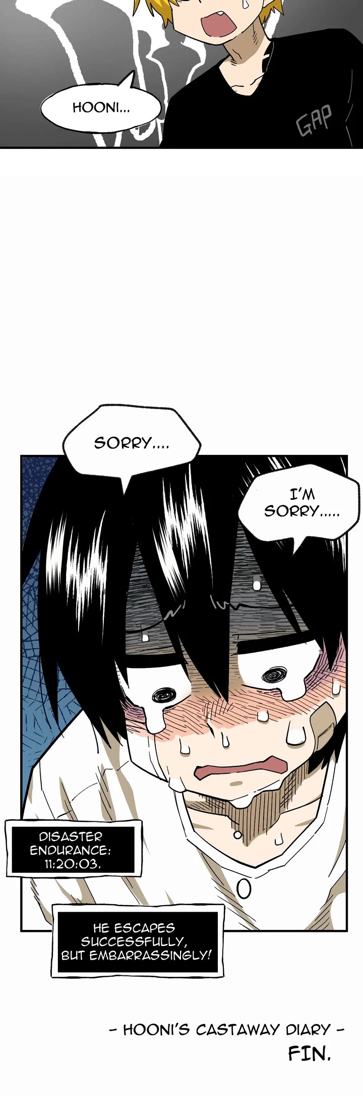 Suicide Boy Chapter 69 page 25 - Chapter 69: Hooni's Castaway Diary 2