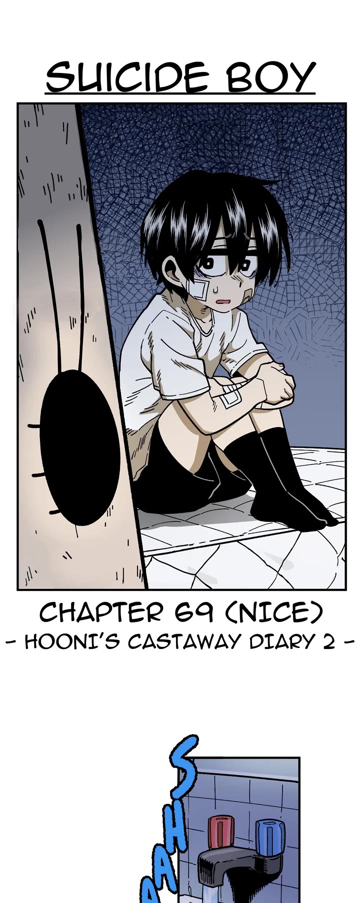 Suicide Boy Chapter 69 page 5 - Chapter 69: Hooni's Castaway Diary 2