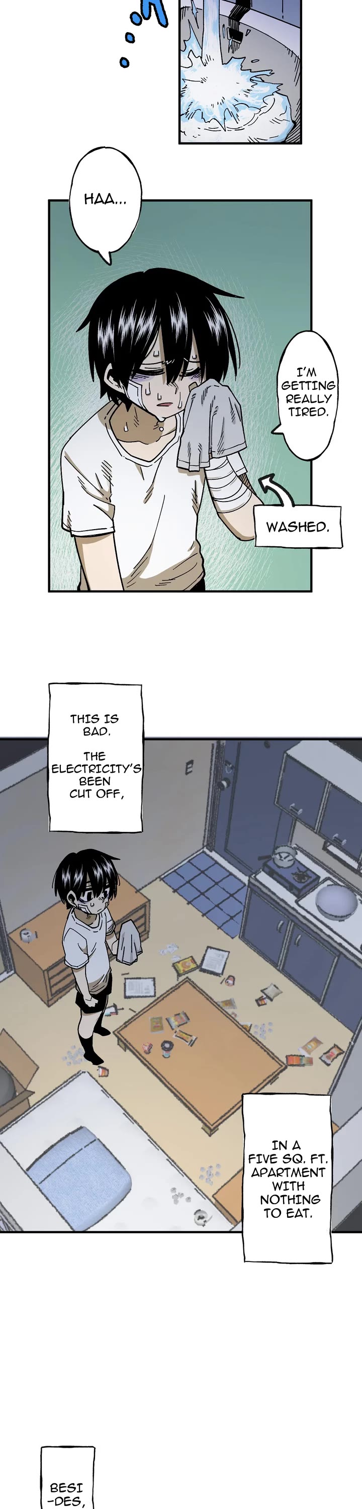 Suicide Boy Chapter 69 page 6 - Chapter 69: Hooni's Castaway Diary 2