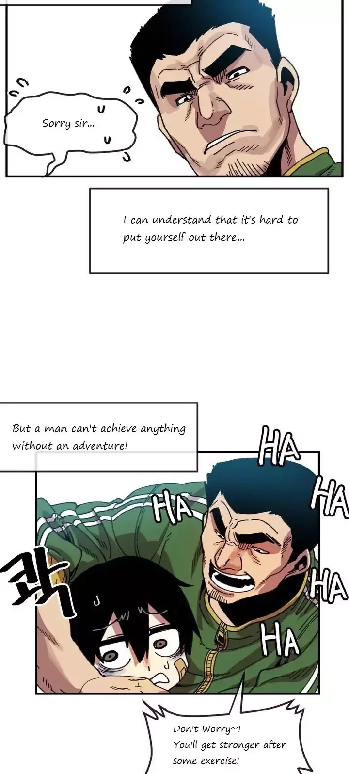 Suicide Boy Chapter 7 page 18 - Chapter 7: Hysical Education
