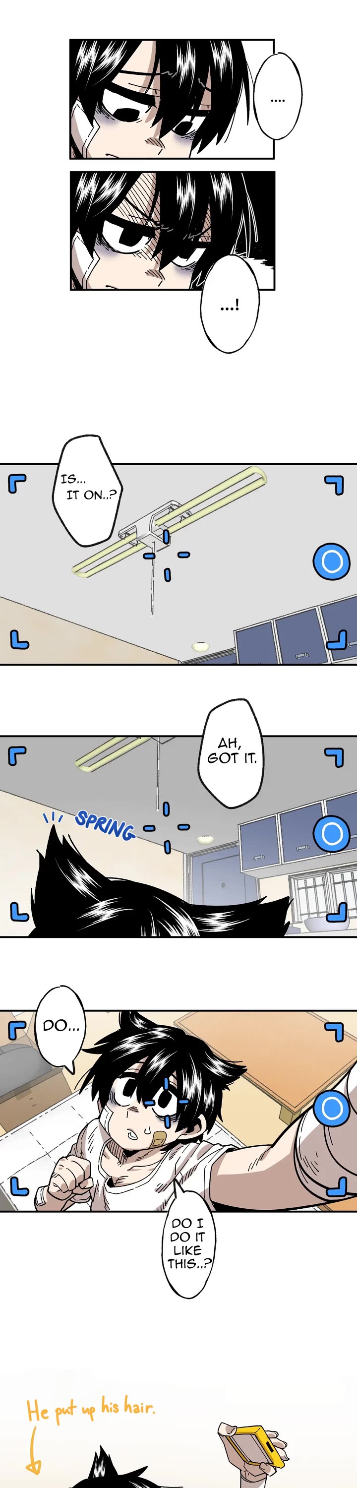 Suicide Boy Chapter 71 page 12 - Chapter 71: I Want To Use Social Media 1
