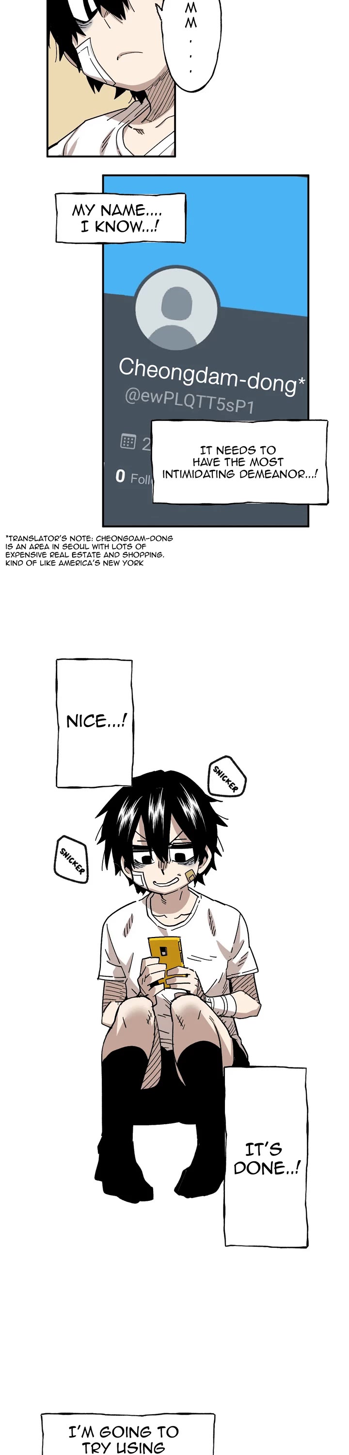 Suicide Boy Chapter 71 page 7 - Chapter 71: I Want To Use Social Media 1