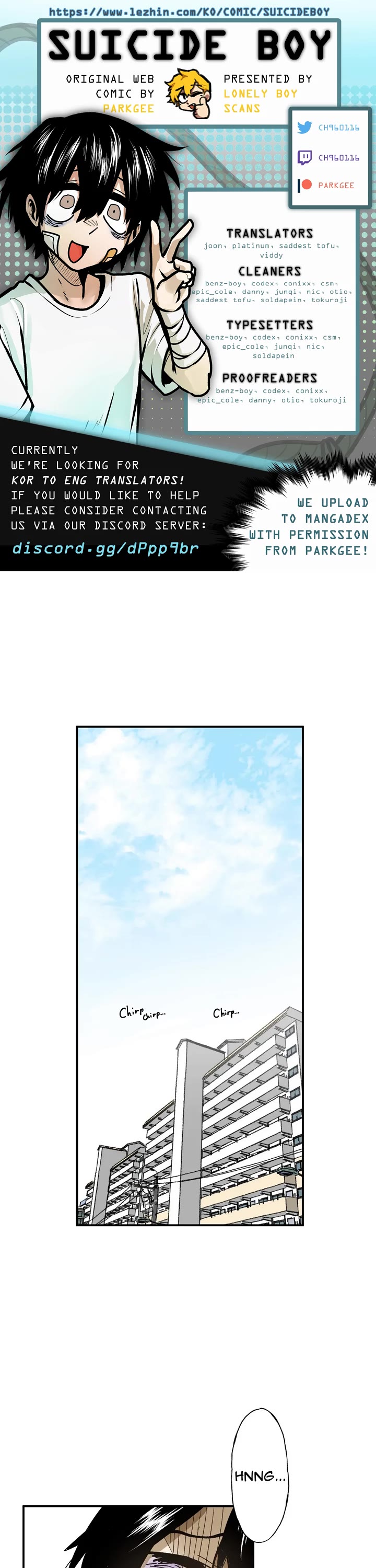 Suicide Boy Chapter 72 page 1 - Chapter 72: I Want To Use Social Media 2