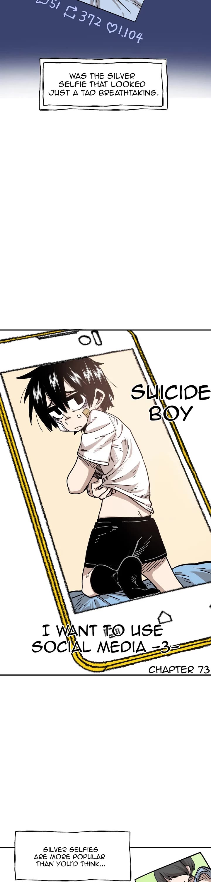 Suicide Boy Chapter 73 page 11 - Chapter 73: I Want To Use Social Media 3