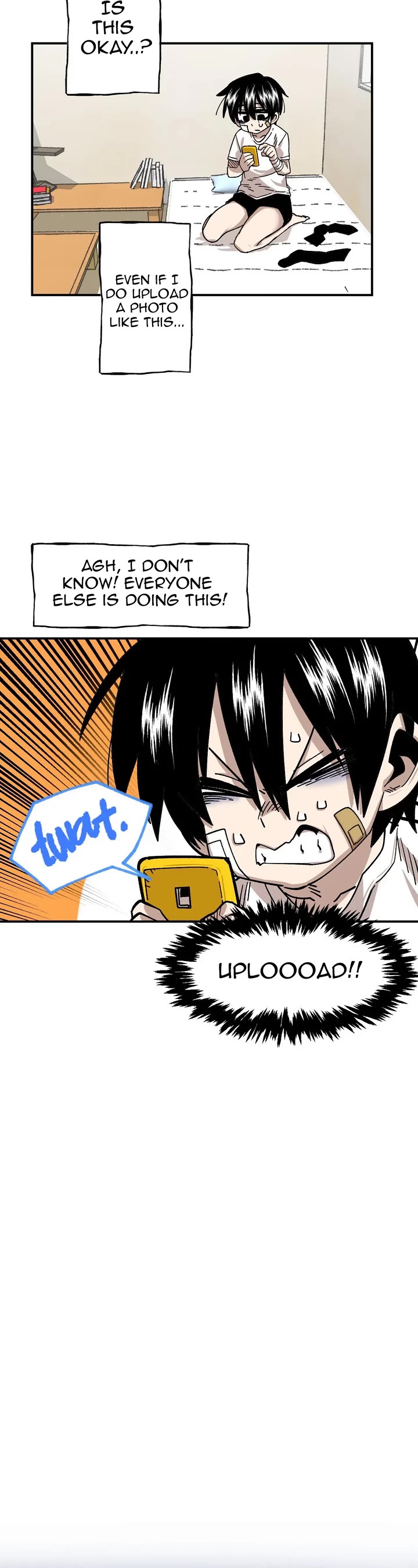 Suicide Boy Chapter 73 page 14 - Chapter 73: I Want To Use Social Media 3