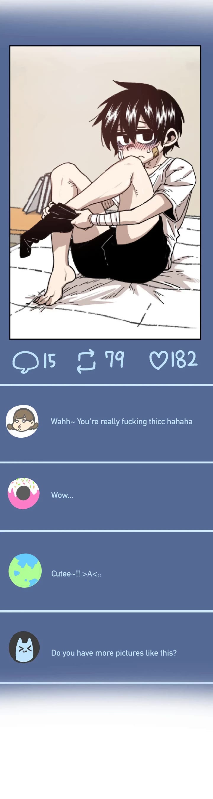 Suicide Boy Chapter 73 page 15 - Chapter 73: I Want To Use Social Media 3