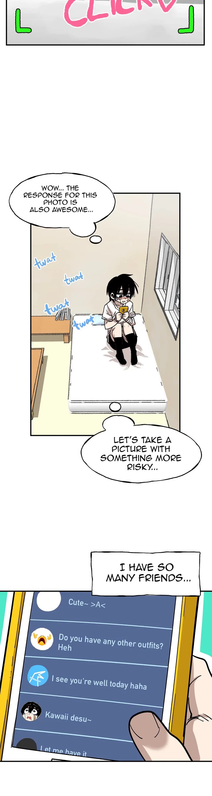 Suicide Boy Chapter 73 page 19 - Chapter 73: I Want To Use Social Media 3