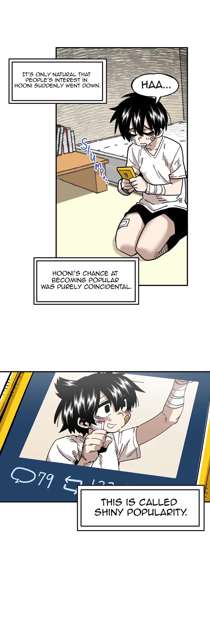 Suicide Boy Chapter 73 page 4 - Chapter 73: I Want To Use Social Media 3