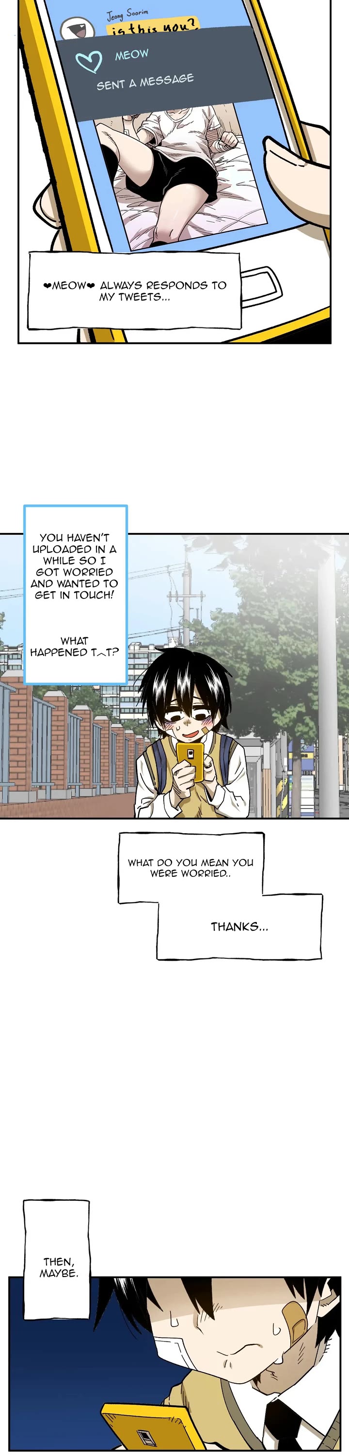 Suicide Boy Chapter 74 page 18 - Chapter 74: I Want To Use Social Media 4