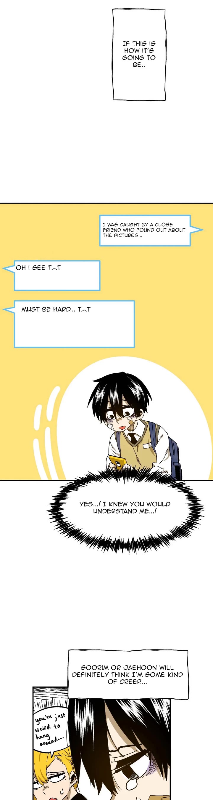 Suicide Boy Chapter 74 page 19 - Chapter 74: I Want To Use Social Media 4