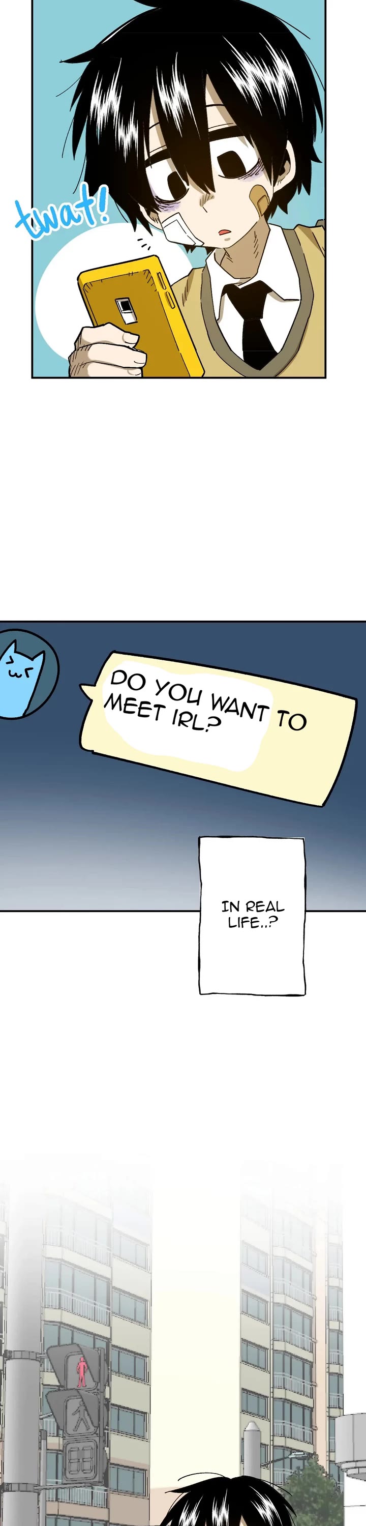 Suicide Boy Chapter 74 page 21 - Chapter 74: I Want To Use Social Media 4