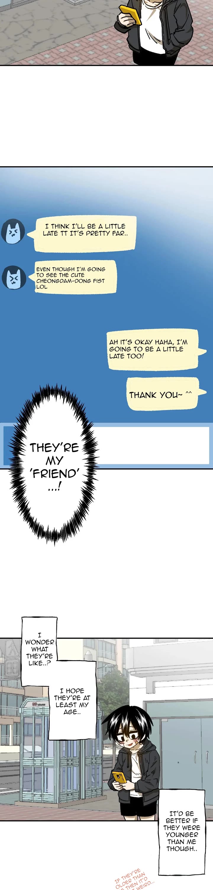 Suicide Boy Chapter 74 page 23 - Chapter 74: I Want To Use Social Media 4