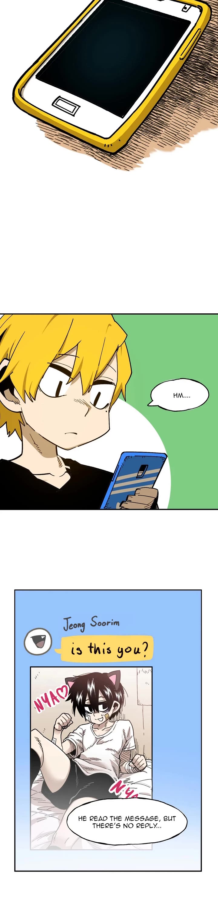 Suicide Boy Chapter 74 page 3 - Chapter 74: I Want To Use Social Media 4