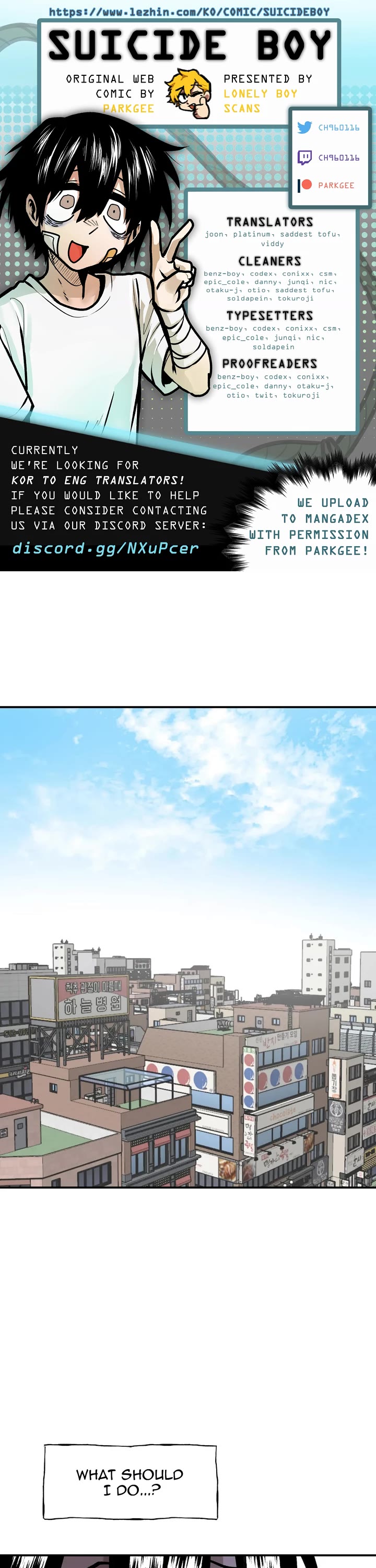 Suicide Boy Chapter 75 page 1 - Chapter 75: I Want To Use Social Media 5