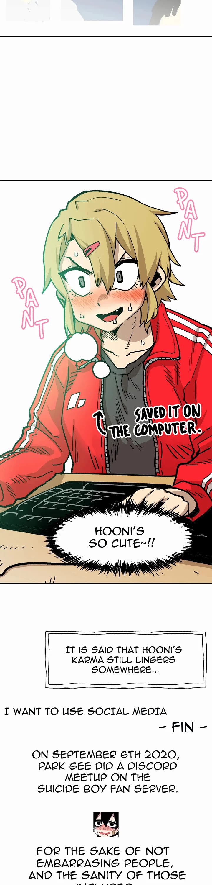 Suicide Boy Chapter 75 page 28 - Chapter 75: I Want To Use Social Media 5