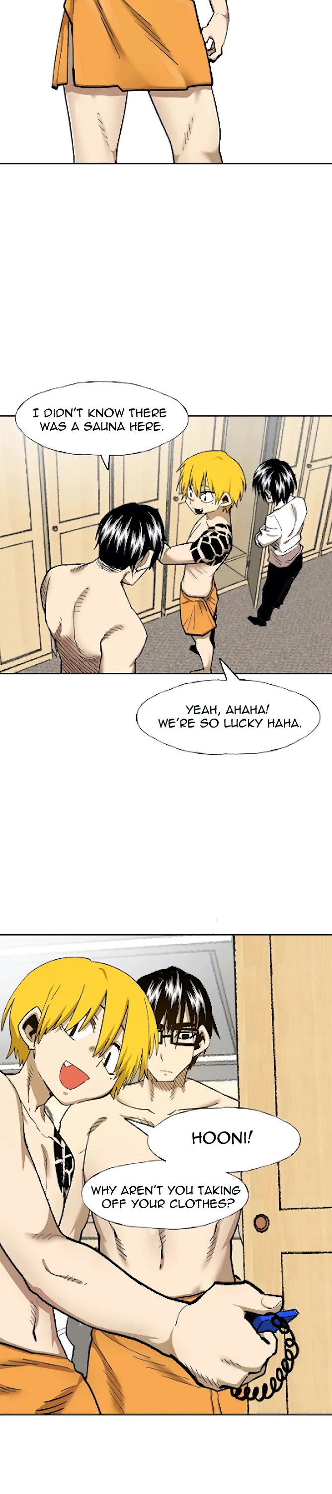 Suicide Boy Chapter 76 page 7 - Chapter 76: Let's Go To The Sauna 1