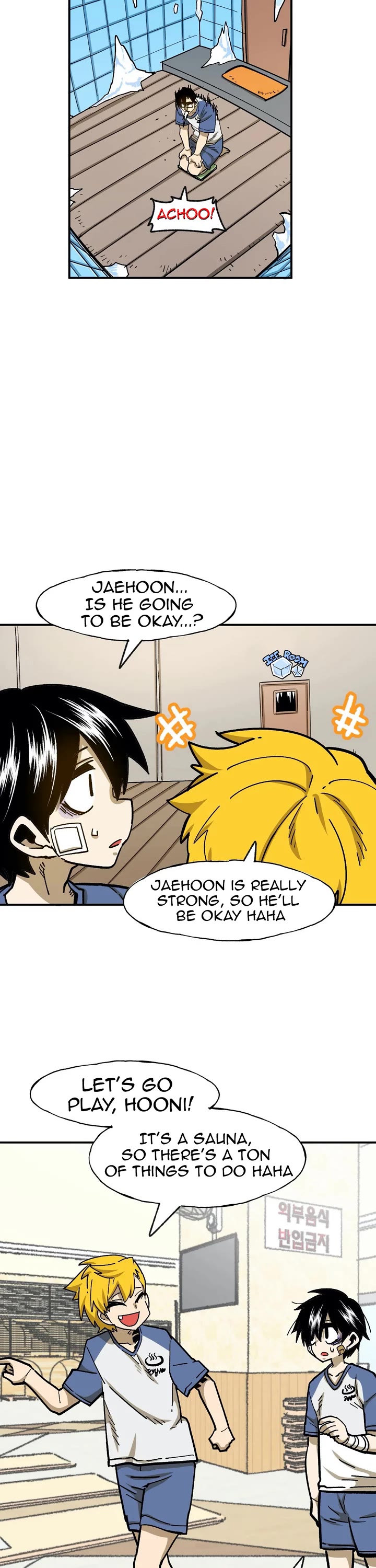 Suicide Boy Chapter 77 page 13 - Chapter 77: Let's Go To The Sauna 2