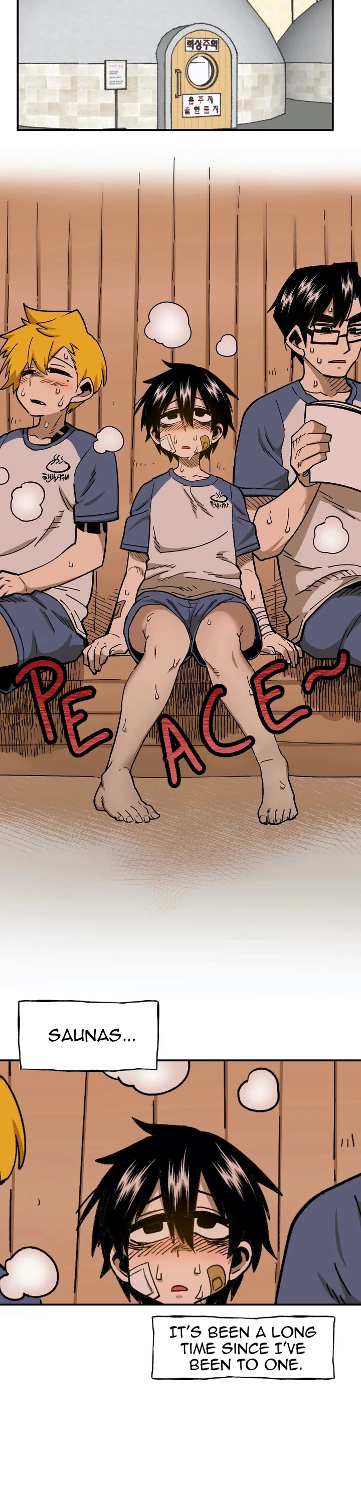 Suicide Boy Chapter 77 page 2 - Chapter 77: Let's Go To The Sauna 2