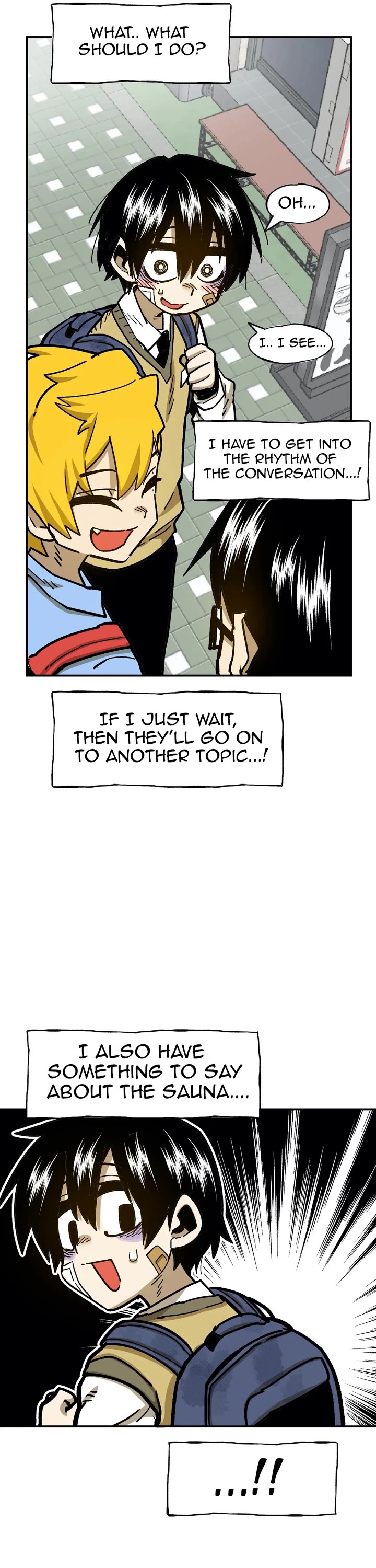 Suicide Boy Chapter 77 page 23 - Chapter 77: Let's Go To The Sauna 2
