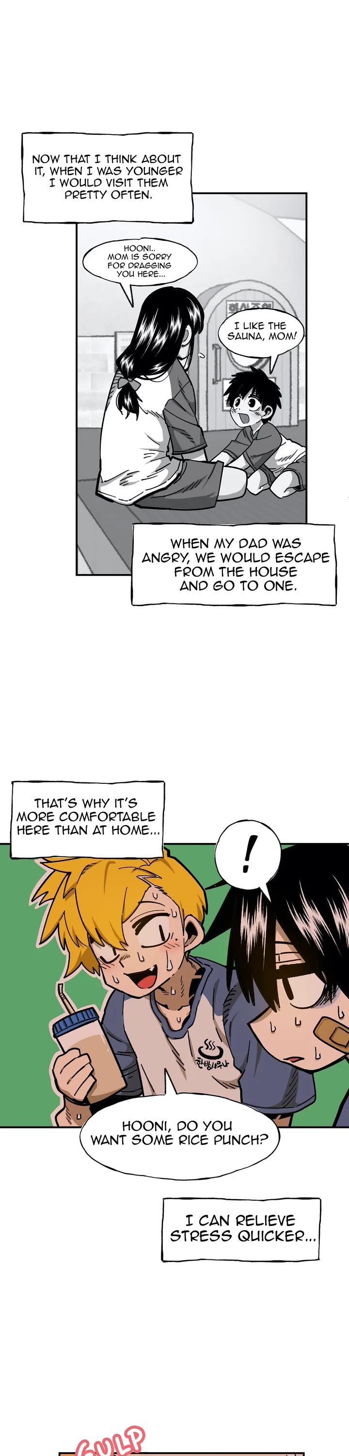 Suicide Boy Chapter 77 page 3 - Chapter 77: Let's Go To The Sauna 2