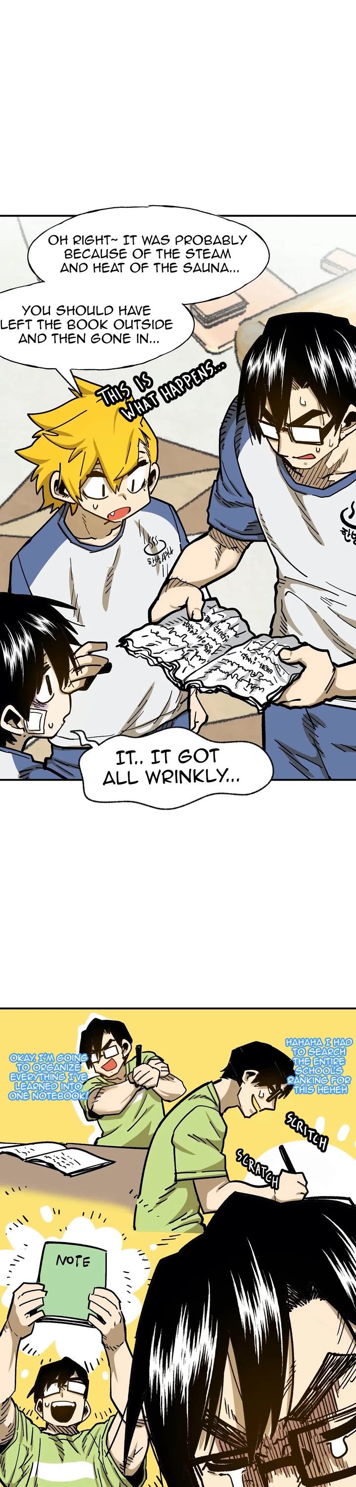 Suicide Boy Chapter 77 page 8 - Chapter 77: Let's Go To The Sauna 2