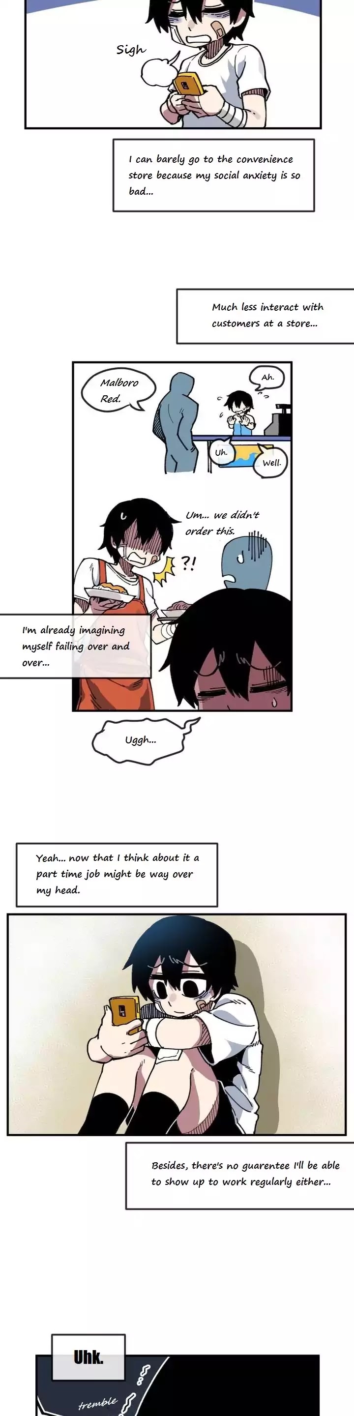 Suicide Boy Chapter 8 page 8 - Chapter 8: Let's Work!