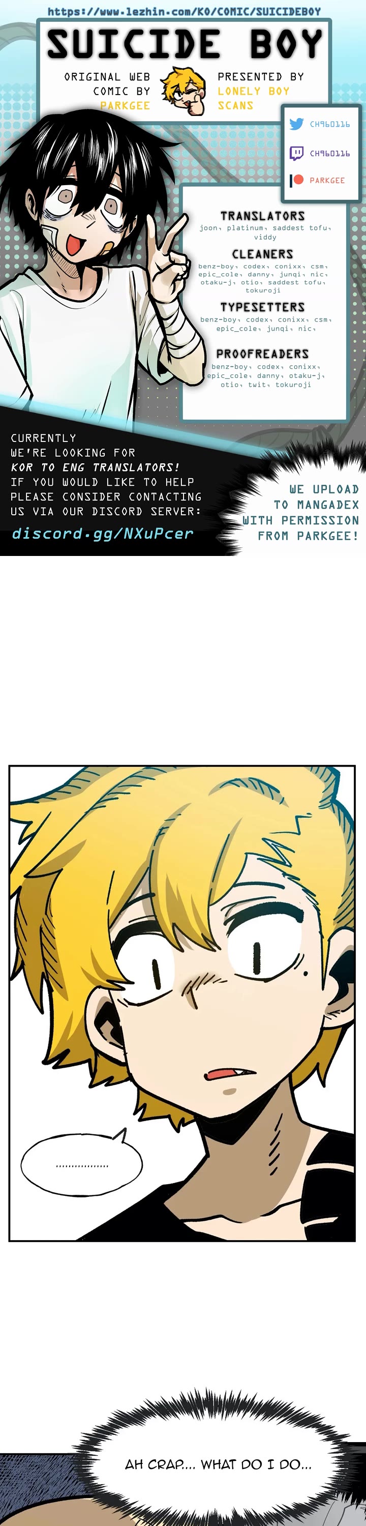 Suicide Boy Chapter 80 page 1 - Chapter 80: Serialization, Start! 3