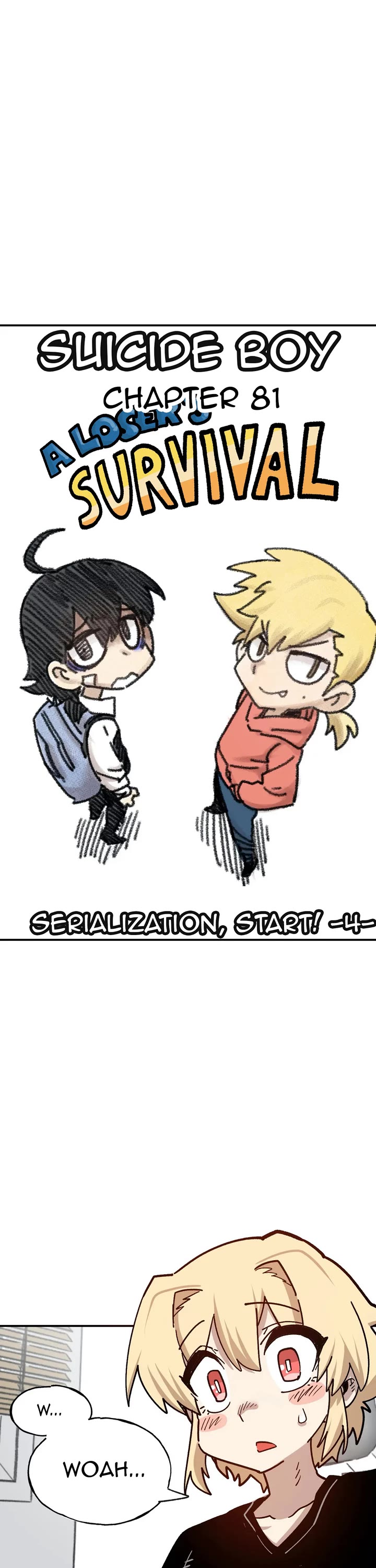 Suicide Boy Chapter 81 page 8 - Chapter 81: Serialization, Start! 4