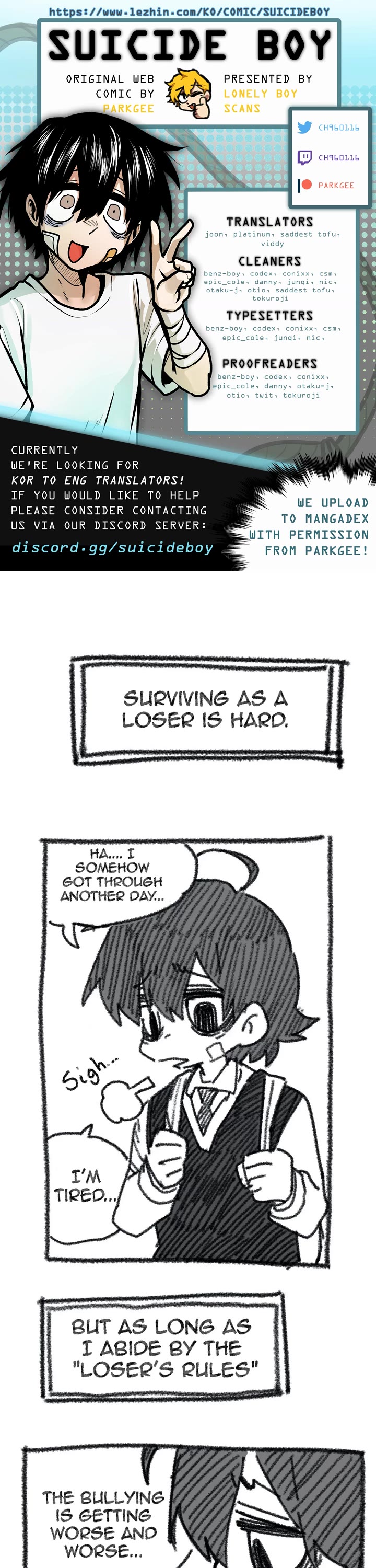 Suicide Boy Chapter 82 page 1 - Chapter 82: Serialization, Start! 5