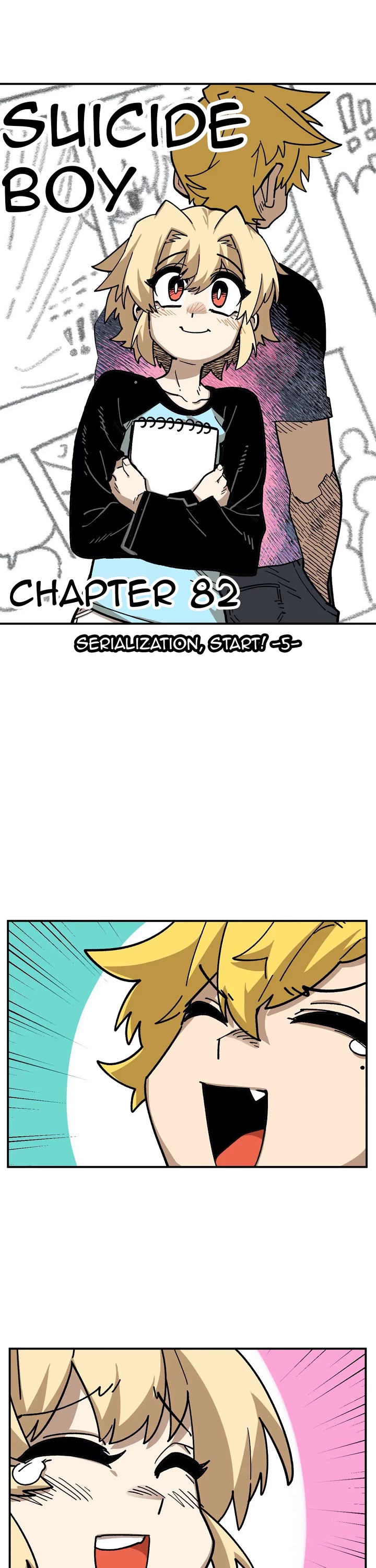Suicide Boy Chapter 82 page 8 - Chapter 82: Serialization, Start! 5