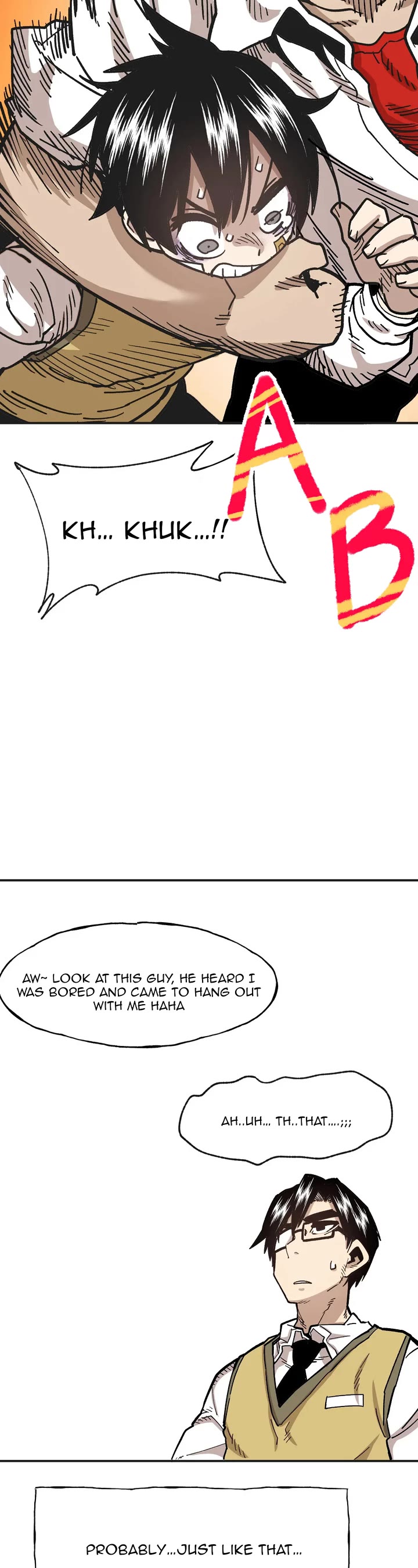Suicide Boy Chapter 83 page 14 - Chapter 83: Let's Work Out 1