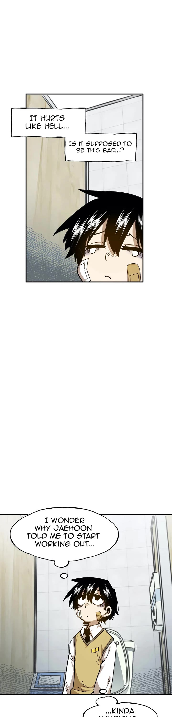 Suicide Boy Chapter 84 page 21 - Chapter 84: Let's Work Out 2