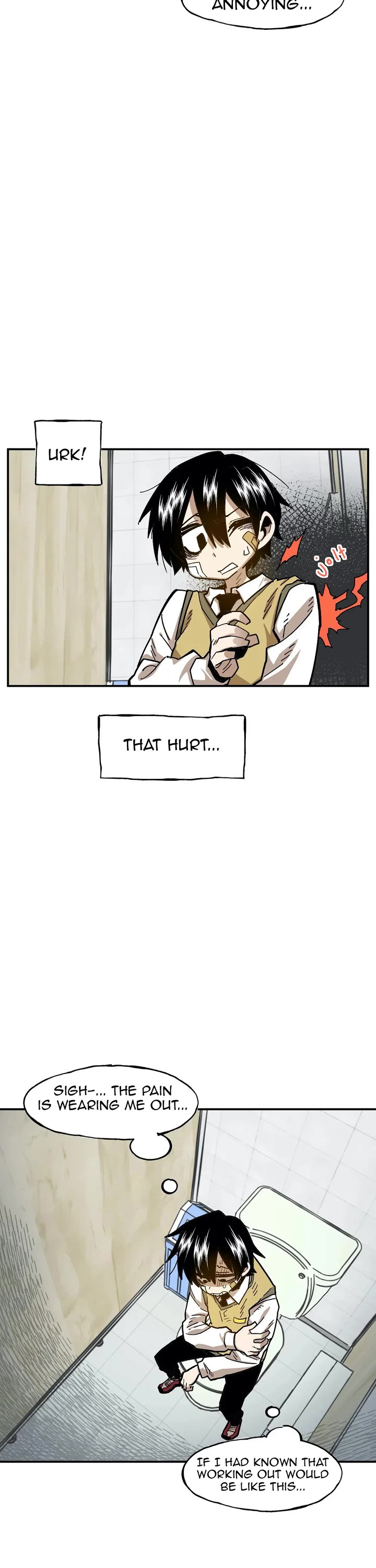 Suicide Boy Chapter 84 page 22 - Chapter 84: Let's Work Out 2