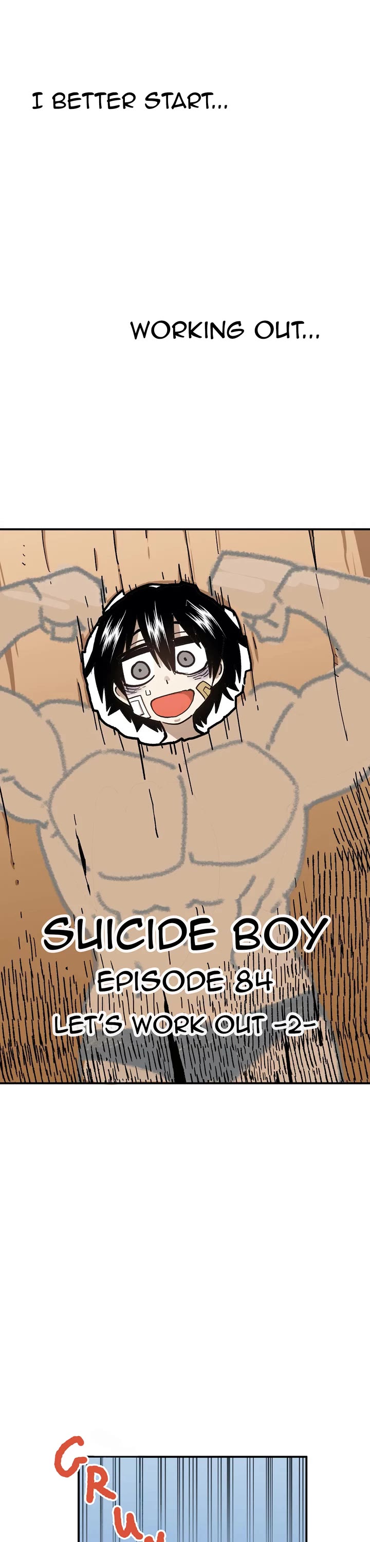 Suicide Boy Chapter 84 page 7 - Chapter 84: Let's Work Out 2