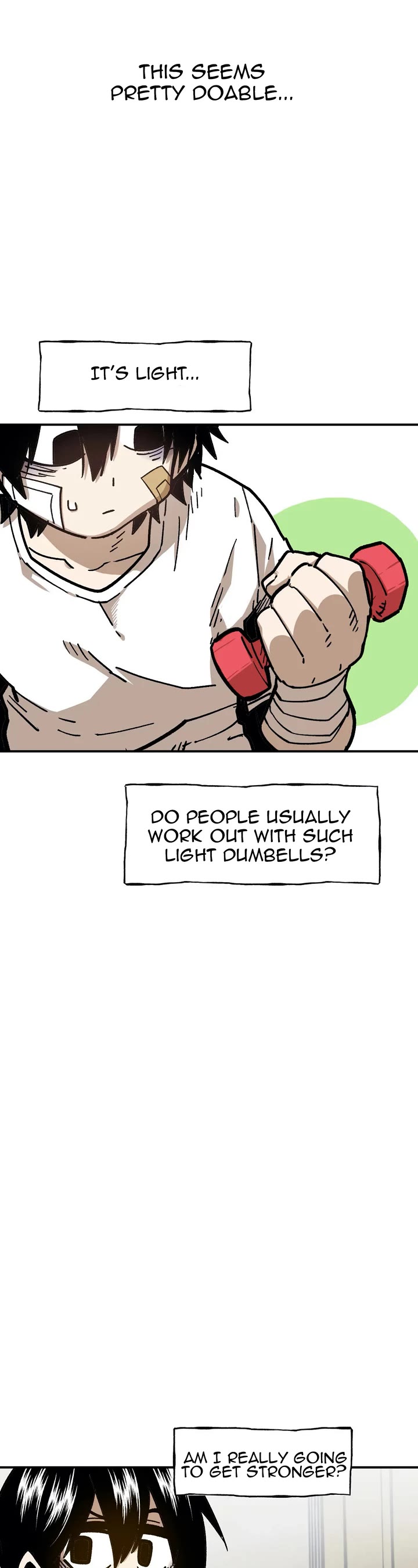 Suicide Boy Chapter 84 page 9 - Chapter 84: Let's Work Out 2