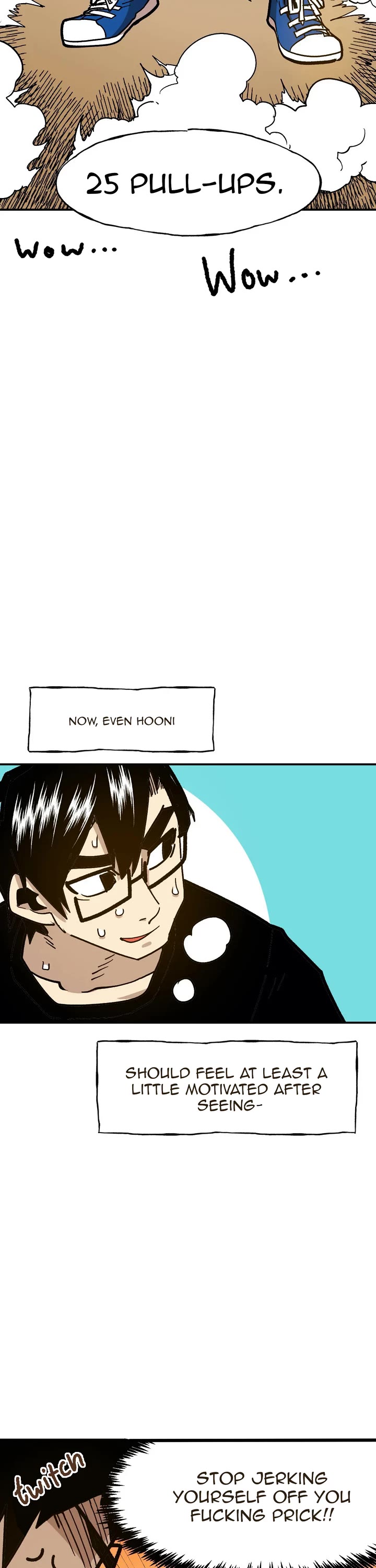Suicide Boy Chapter 85 page 17 - Chapter 85: Let's Work Out 3