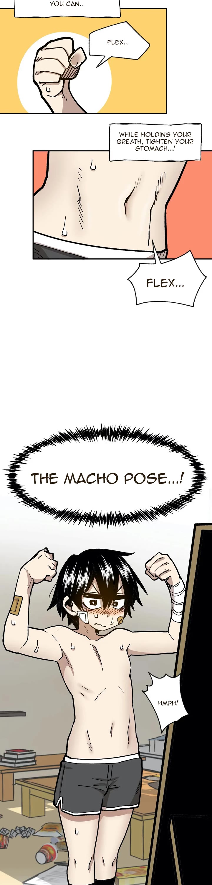 Suicide Boy Chapter 85 page 21 - Chapter 85: Let's Work Out 3