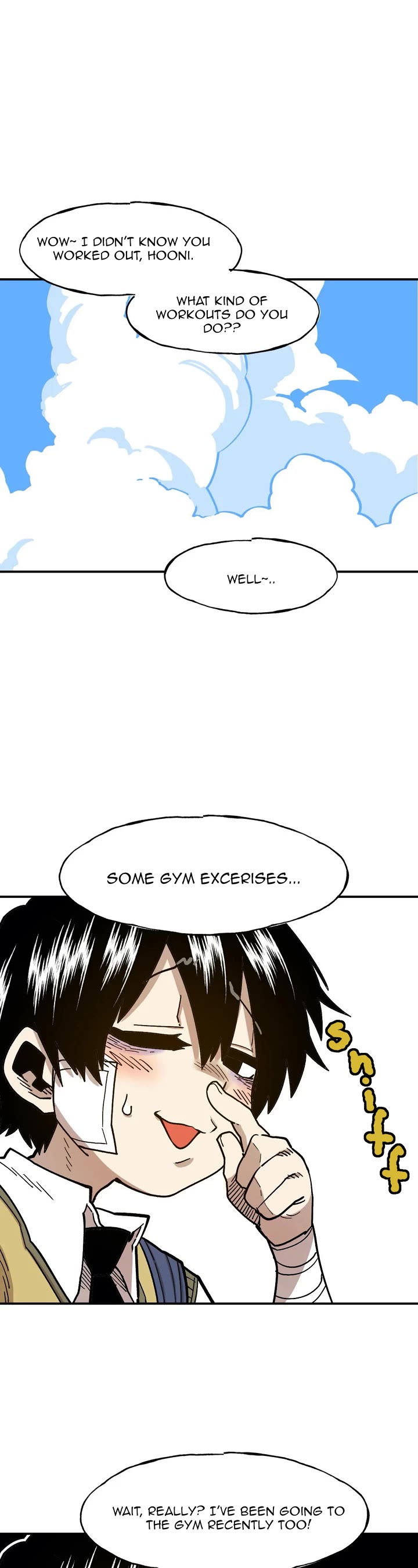 Suicide Boy Chapter 85 page 25 - Chapter 85: Let's Work Out 3