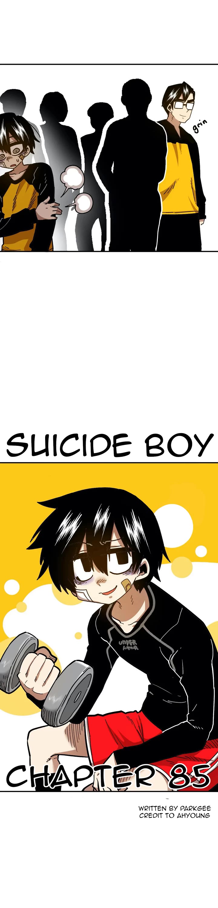Suicide Boy Chapter 85 page 8 - Chapter 85: Let's Work Out 3