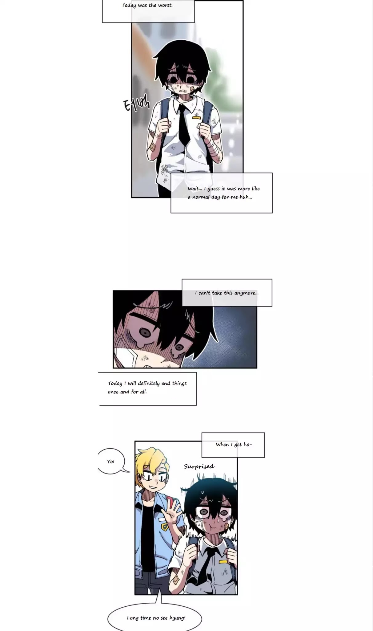 Suicide Boy Chapter 9 page 2 - Chapter 9: Afterschool Entertainment 1