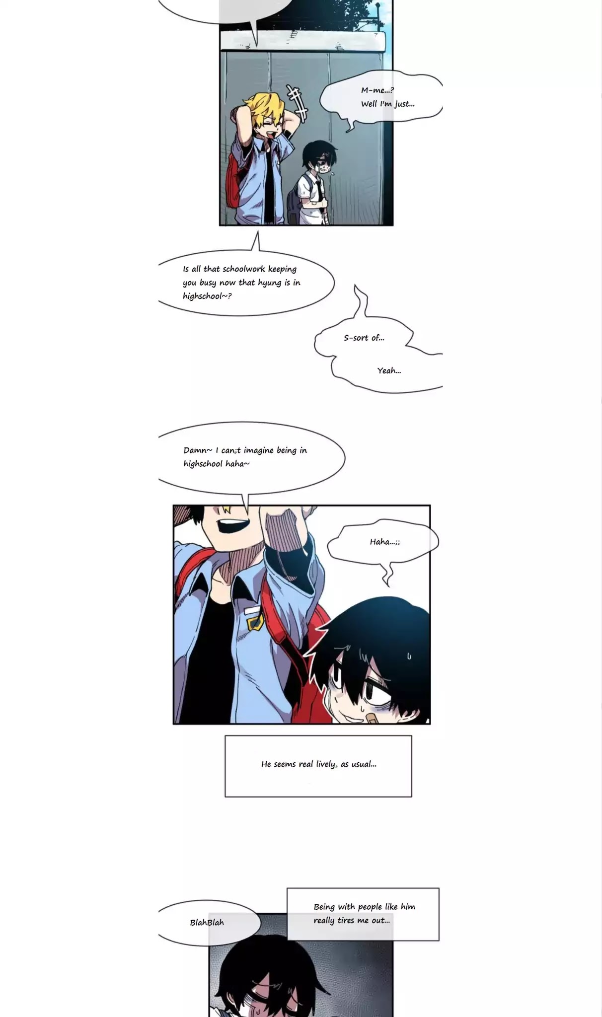 Suicide Boy Chapter 9 page 4 - Chapter 9: Afterschool Entertainment 1