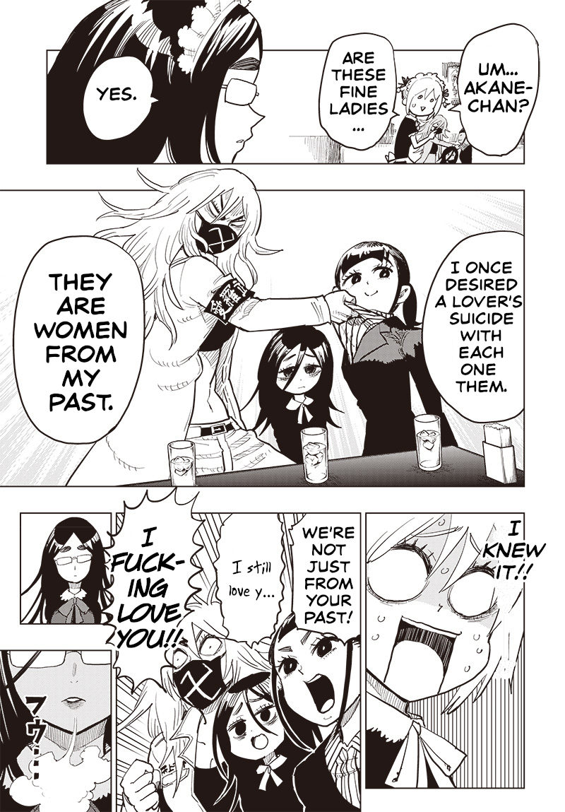 Suicide Girl Chapter 23 page 14 - Chapter 23: Akane Niyagara And Her Three Ex-Girlfriends