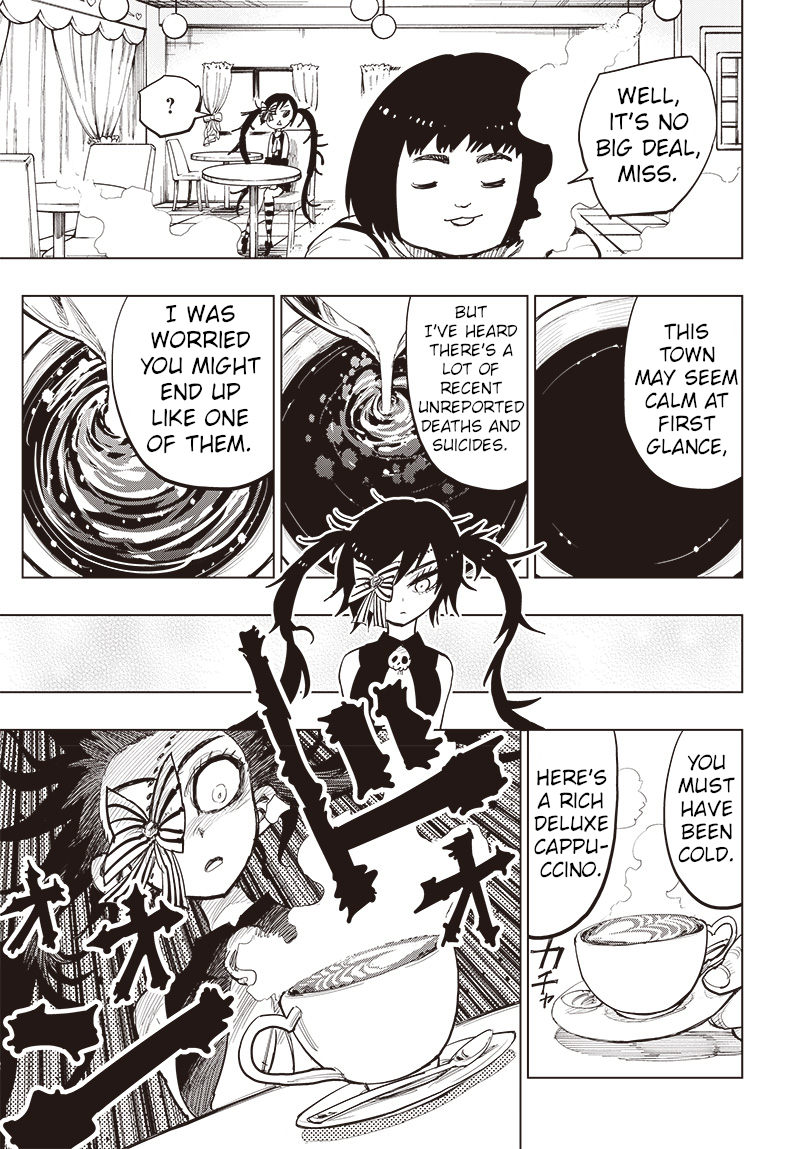 Suicide Girl Chapter 24 page 17 - Chapter 24: The Disciples of Walking with Death